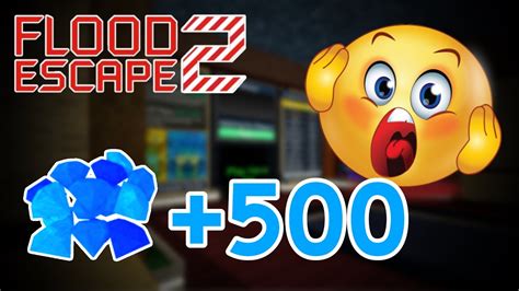 how to get 500 gems in flood escape 2 limited time code roblox youtube