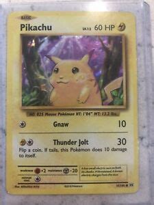 Maybe you would like to learn more about one of these? 2016 Basic Pikachu Pokemon card, 35/108, very good condition | eBay