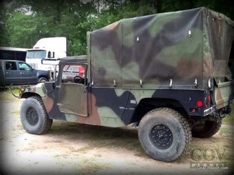 Humvee Diy Upgrade How To Make Hmmwv 4 Man Rear Cargo Cover Bows