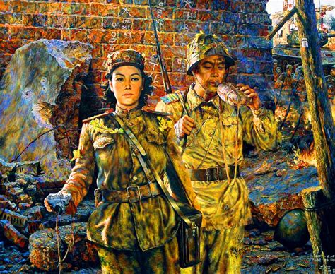 Soldiers Of The Korean War Korean War Korean Painting Korean History