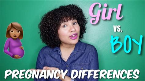 Girl Vs Boy Pregnancy Differences Youtube