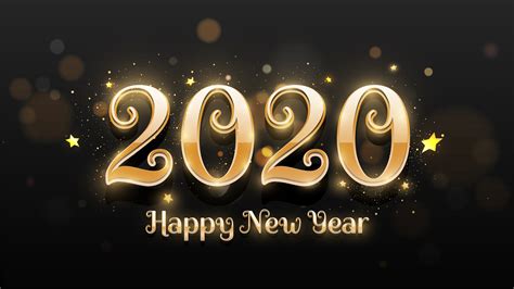 2020 Happy New Year 4k 8k Wallpapers Hd Wallpapers Id 30027