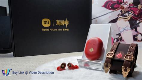 Poco Buds Pro Genshin Impact Edition Klee Unboxing And Detailed Review Aka Redmi Airdots 3