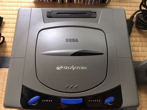 Sold Japanese Model 1 Sega Saturn With Over 10 Games