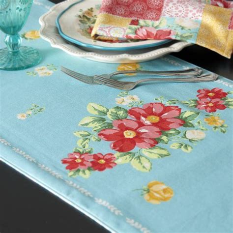 The Pioneer Woman Vintage Floral Reversible Fabric Table Runner