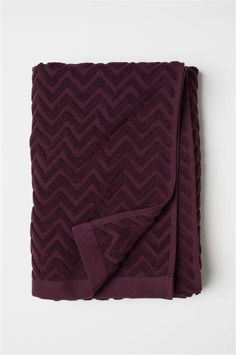 Scion mr fox towels in aqua & tangerine. Jacquard-patterned Bath Towel (With images) | Towel, Bath ...