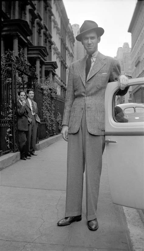 Jimmy Stewart Credits Voxsartoria 1930s Men 1940s Mens Fashion