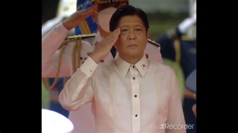 The Come Backpresident Ferdinand Romualdez Marcos Jr Youtube