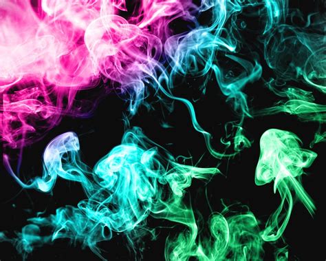 Sensuous Colored Smoke Photography Hd Wallpaper Wallpaper Background
