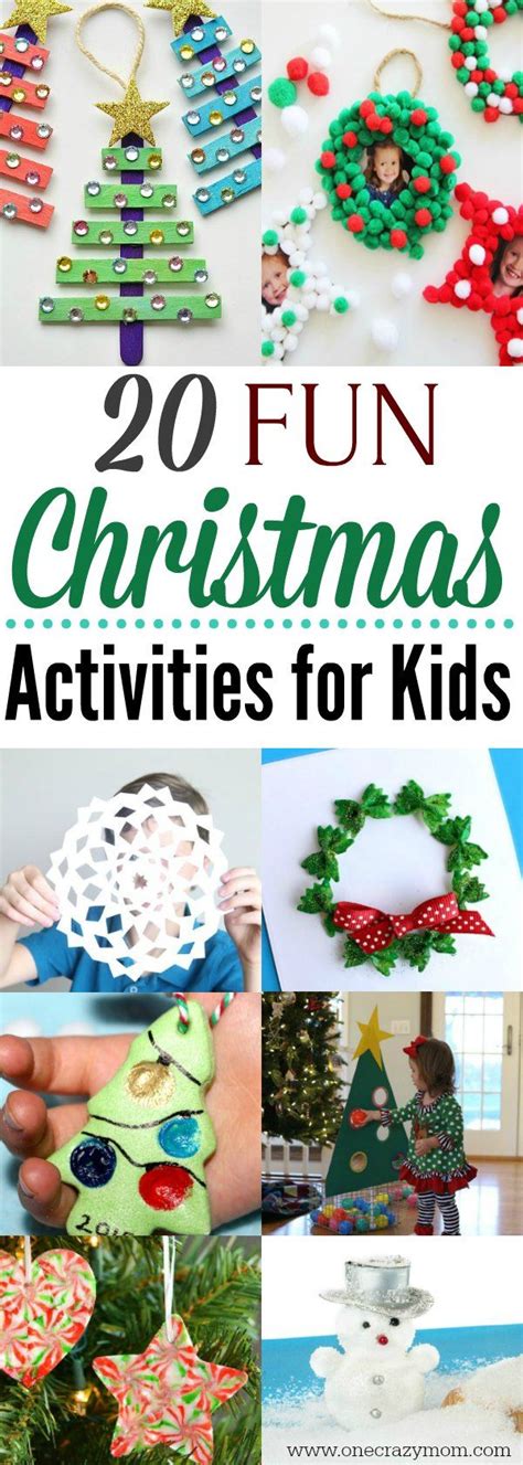 20 Fun Christmas Activities For Kids Christmas Activities For Kids