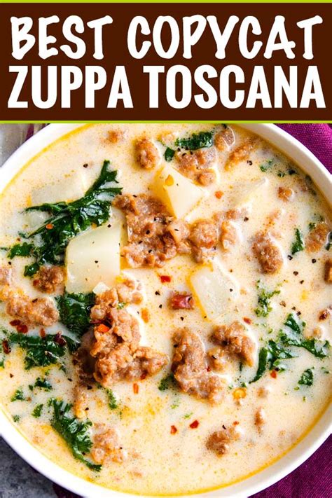 Olive Garden Zuppa Toscana Soup Recipe Copycat Crock Pot