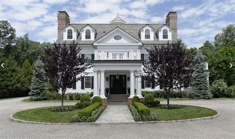 21500 Square Foot Georgian Colonial Mansion In Greenwich Ct Homes