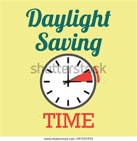 Daylight Saving Time Stock Vector Royalty Free 497595994 Shutterstock