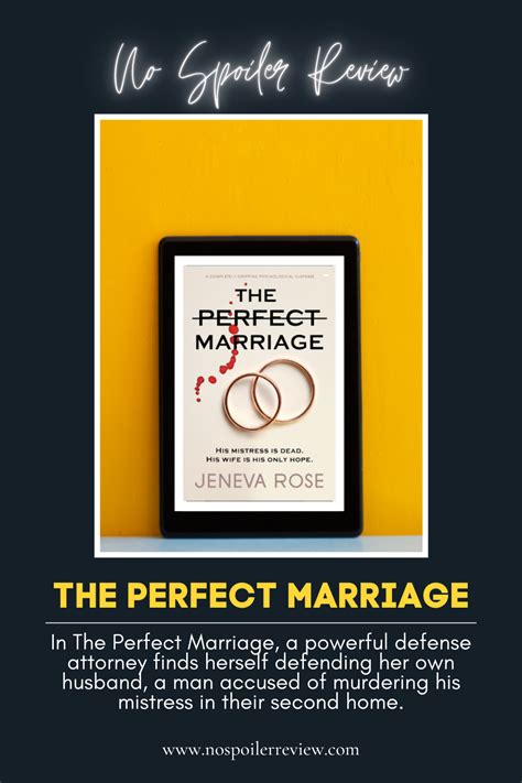 the perfect marriage by jeneva rose no spoiler review