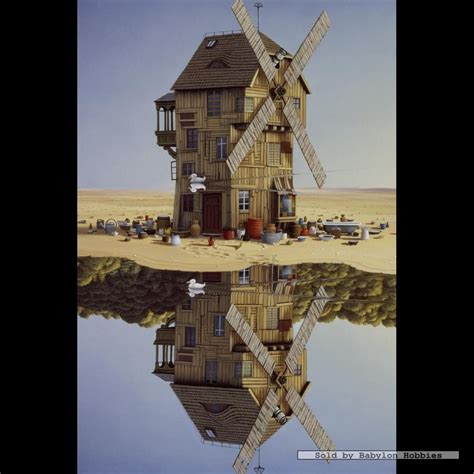 500 Pcs Windmill Reflections Jacek Yerka By Schmidt