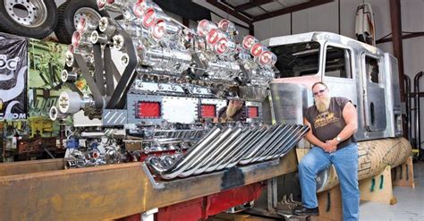 Thor Behind The Build Of The 3400 Hp Supercharged Dual Engine Semi