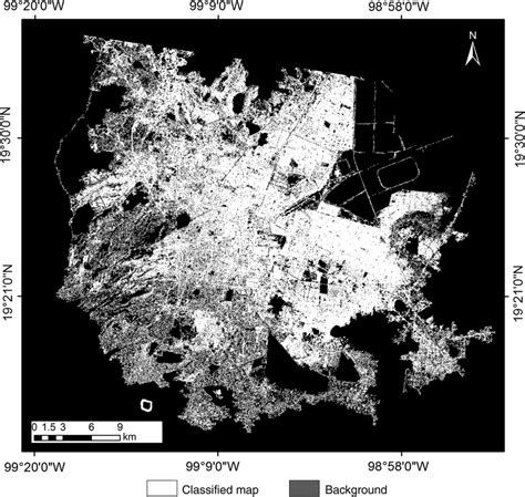 Classified Map Of Mexico City 2001 Download Scientific Diagram