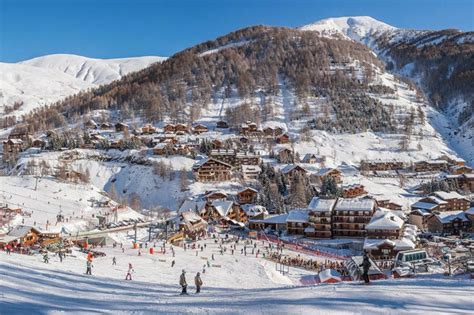 Photos De Neige Des Stations De Ski Du Val D Allos Dans Les Alpes Du