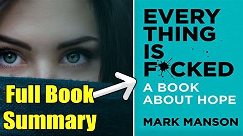 Everything Is Fcked Book Summary Animation By Mark Manson Youtube