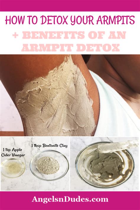 How To Detox Your Armpits Benefits Of An Armpit Detox Angels N Dudes