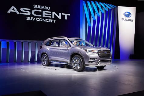 2017 New York Auto Show Concepto Subaru Ascent Fondo De Pantalla Hd