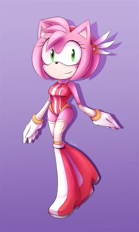 Amy New Outfit By Prinnia On Deviantart Amy Rose Sonic The