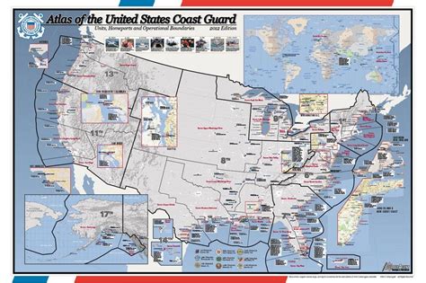 Coast Guard District Map