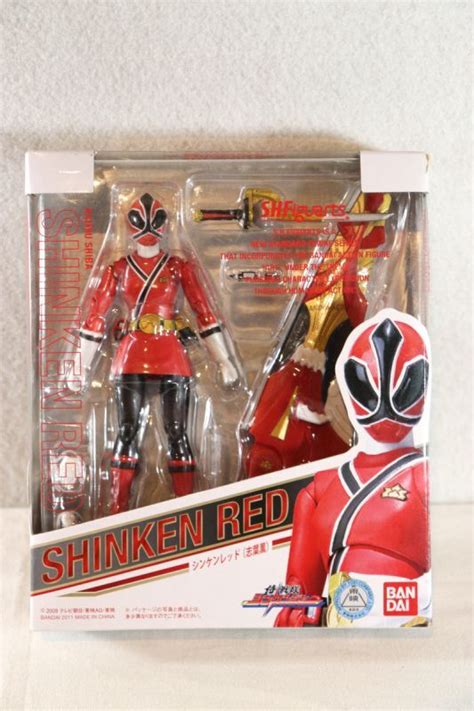 Shfiguarts Samurai Sentai Shinkenger Shinken Red Kaoru Shiba With