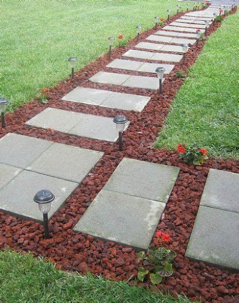 20 Inexpensive Easy Gravel Paths Walkway And Stepping Stones Ideas For