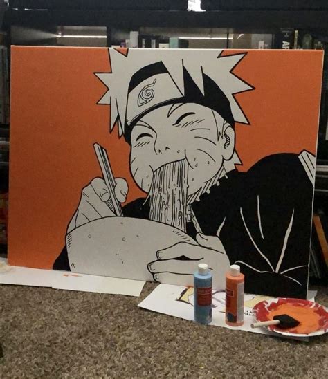 Anime Painting Ideas Naruto