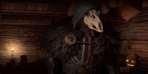 Assassins Creed Valhalla How To Take Off Bone Mask Mari Lwyd