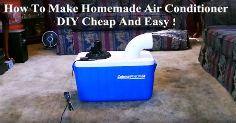 Unique diy ac air cooler! How To Make A Homemade Air Conditioner DIY - Cheap And Easy ! | Homemade air conditioner, Diy ...