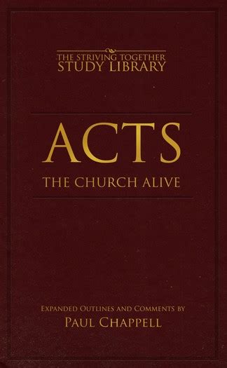 Acts Church Alive Bookchapterverse