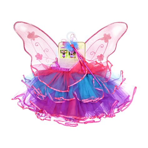 Travis Designs Girls Blue And Purple Fairy Costume With