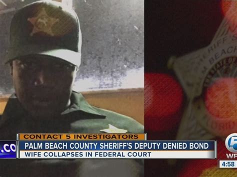 Palm Beach County Sheriffs Deputy Denied Bond