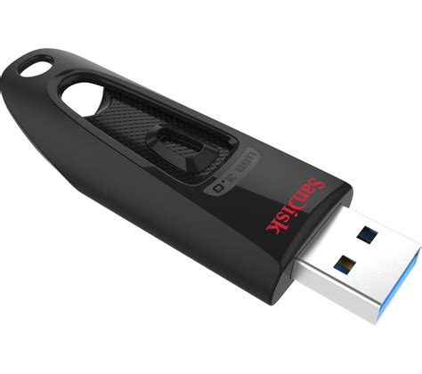 Sandisk Ultra Usb 30 Memory Stick 128 Gb Black Deals Pc World