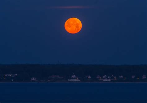 The Moon Over Danish Zealand 2 Frank Flickr