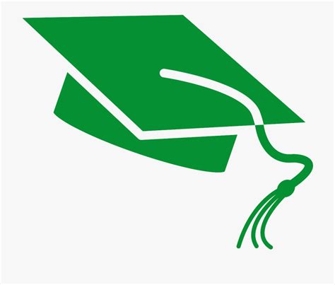 Green Graduation Cap Clip Art Free