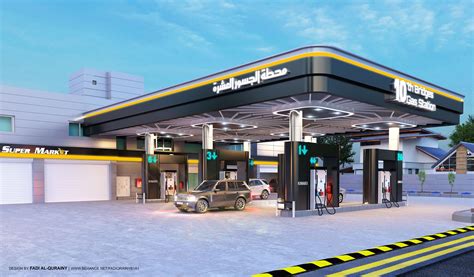 This Design Was Created For Change The Gas Station Concepts By Changing