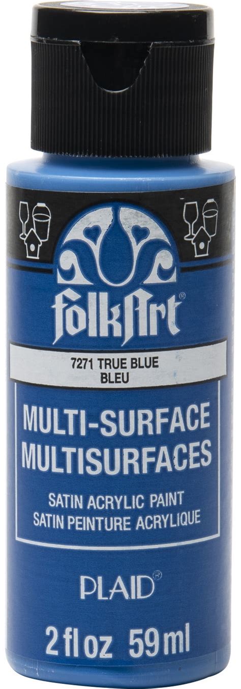 Folkart Acrylic Paint 2oz True Blue