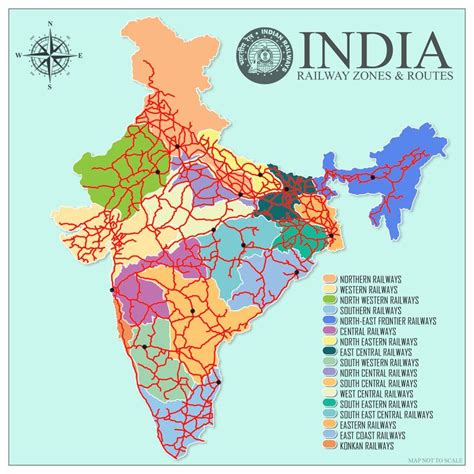 Zonal Map Of India