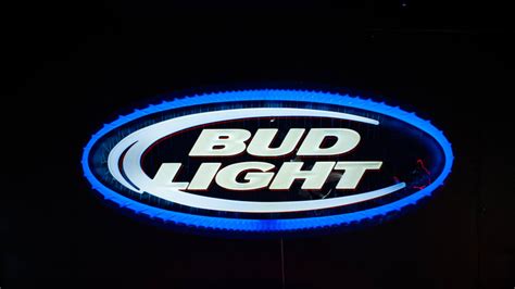 Bud Light Neon Sign At The Eddie Vannoy Collection 2020 As G354 Mecum