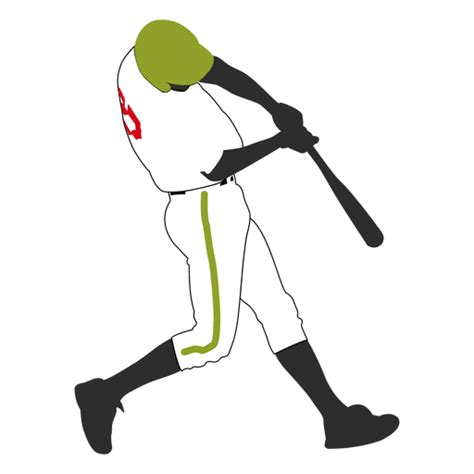 Baseball Player Batting Transparent Png And Svg Vector File