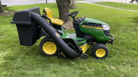 John Deere Riding Lawn Mower Garden Tractor D160 24hp 48” Deck