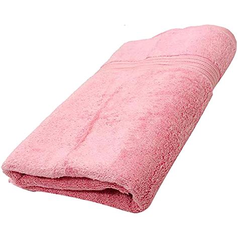 Buy High Quality Cotton Pink Bath Towel 70140 Cm Online In Uae Sharaf Dg