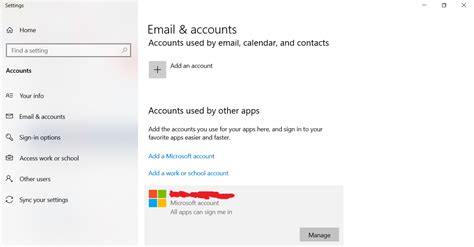 · find the remove account . Delete a microsoft account on a device - Microsoft Community