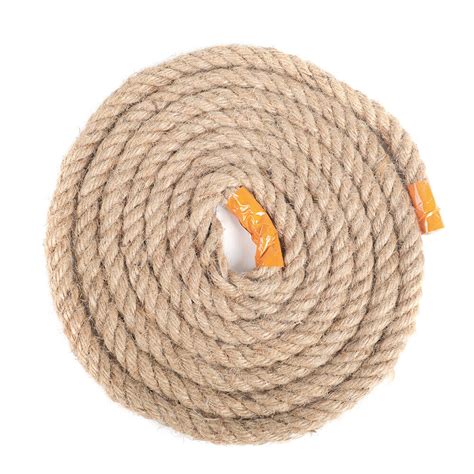 Manila Hemp Tan Twisted 3 Strand Polypropylene Cord Rope For Marine Diy Crafts Ebay