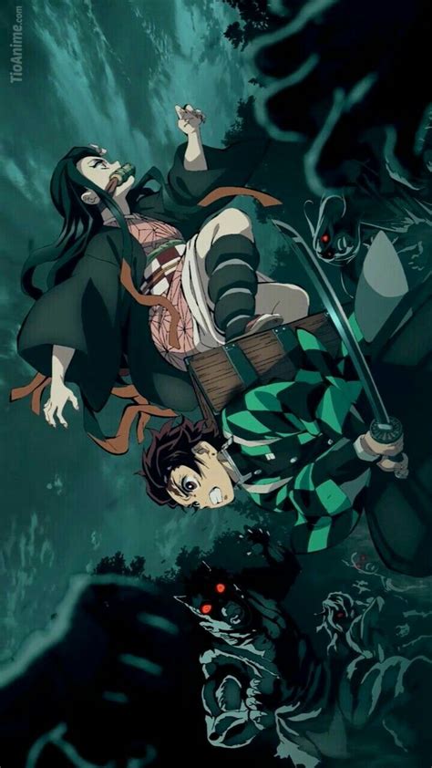 Anime Wallpaper Hd Green Anime Wallpaper Demon Slayer