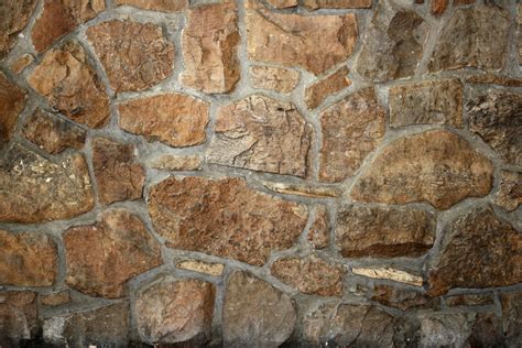 Brown Rock Wall Texture Picture Free Photograph Photos