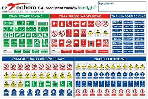 Znaki Bhp Znaki Ppo Instrukcje Ppo Znaki Ewakuacyjne